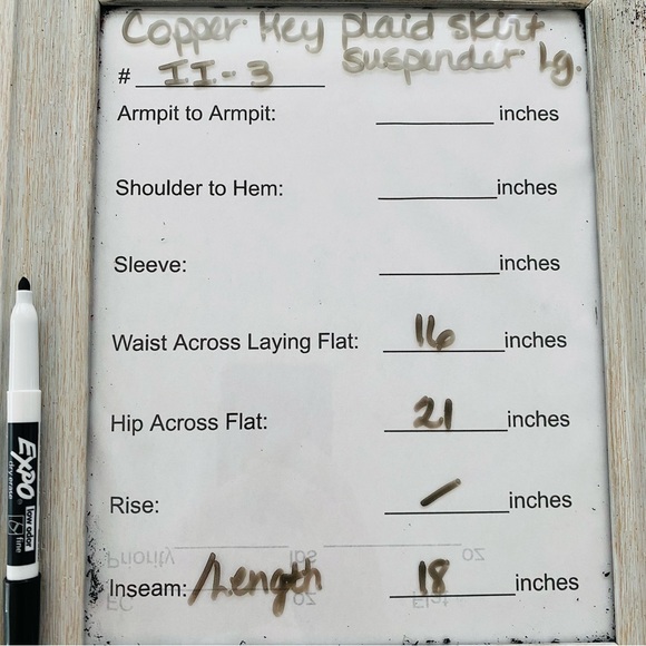 Copper Key NWT Square Neck Criss Cross Strap Plaid Print Jumper Skirt Overall - Picture 6 of 6